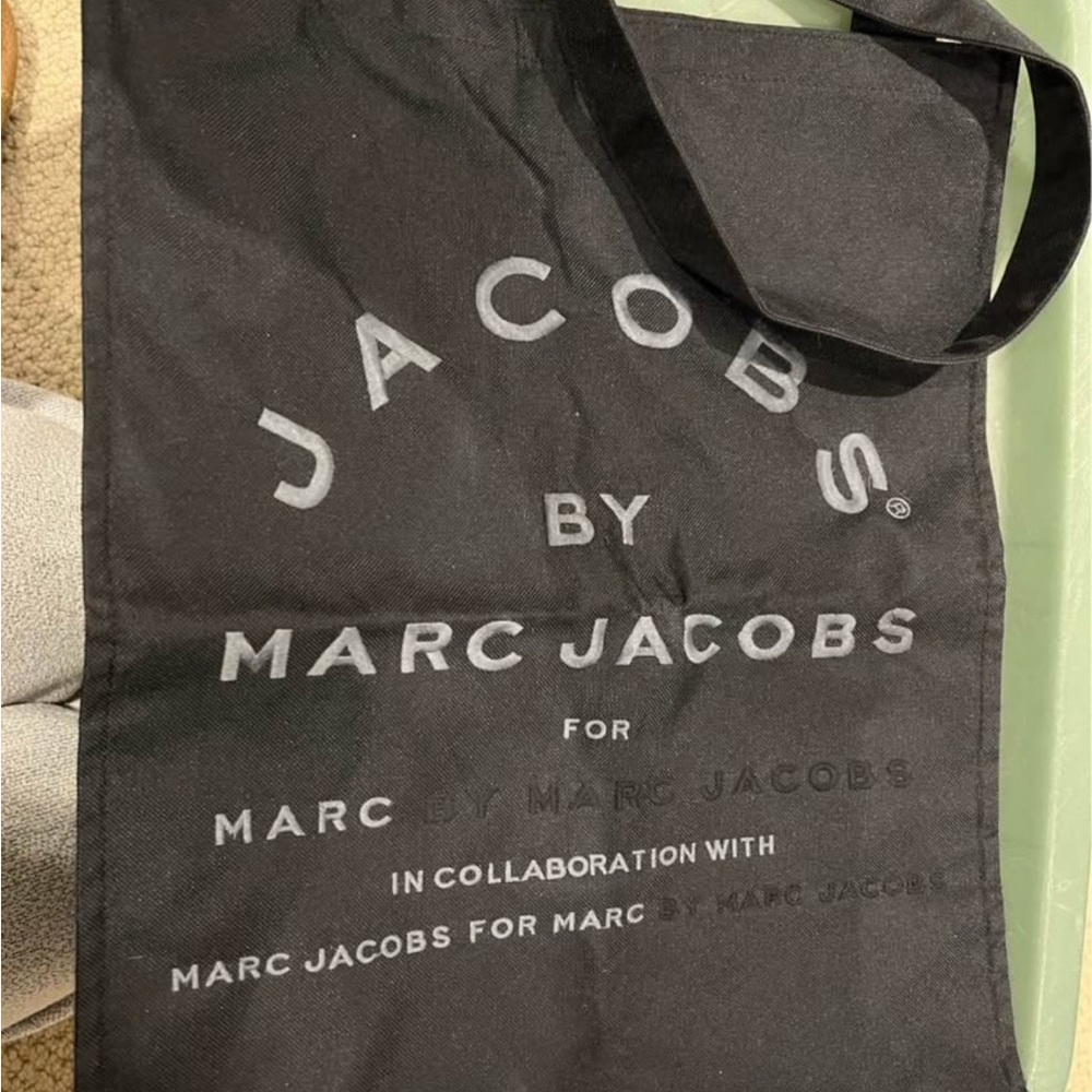 Marc Jacobs Black Canvas Tote